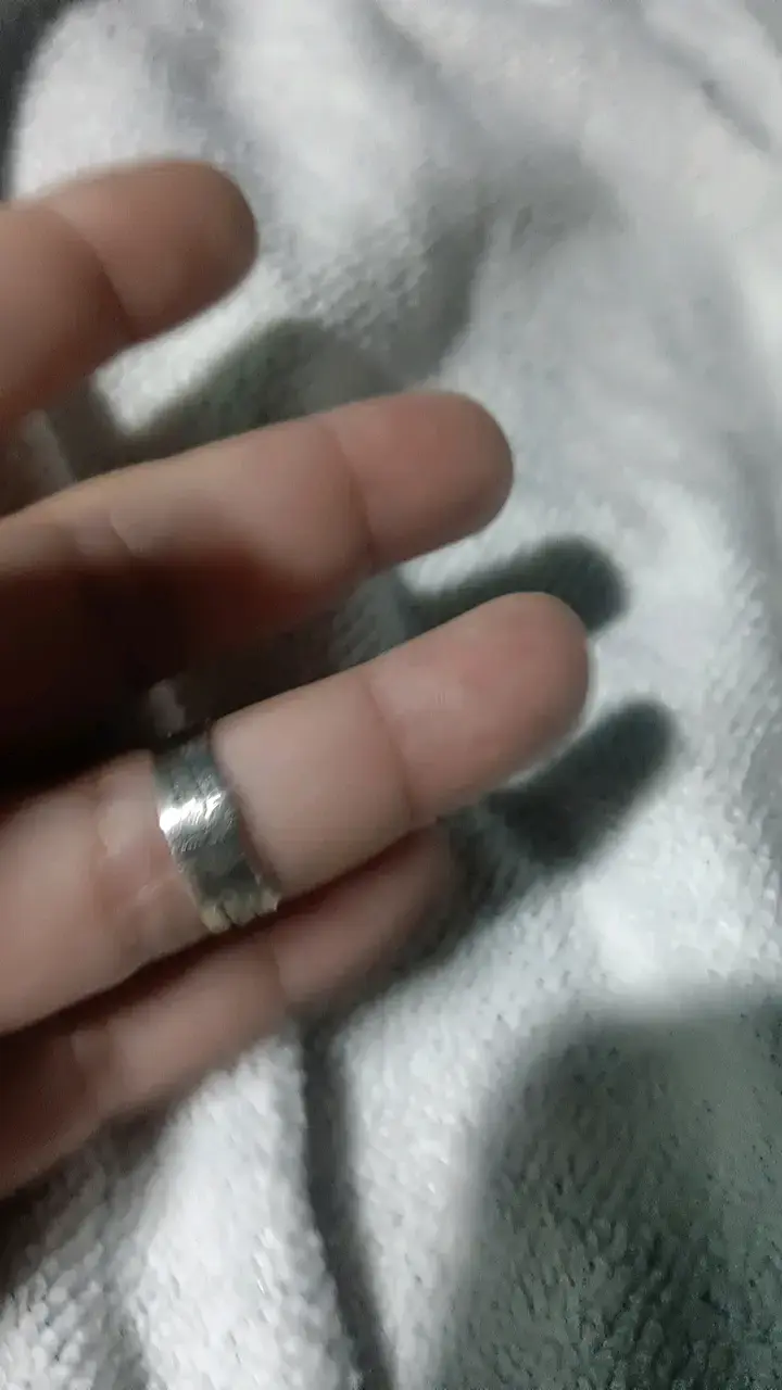 Anillo de plata diseño moderno - 3