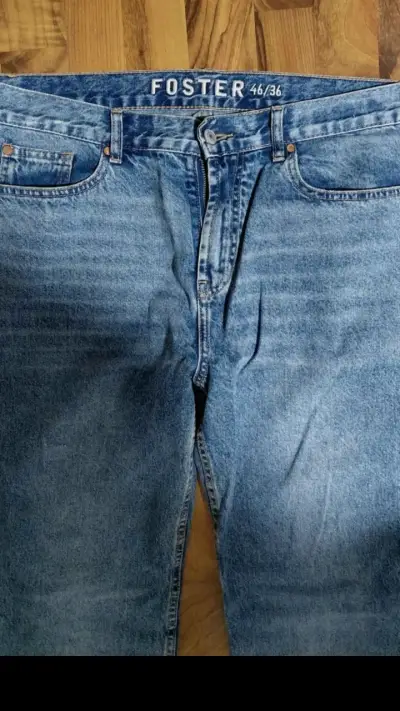 Jeans azul clásico Foster talla 46 - miniatura 2