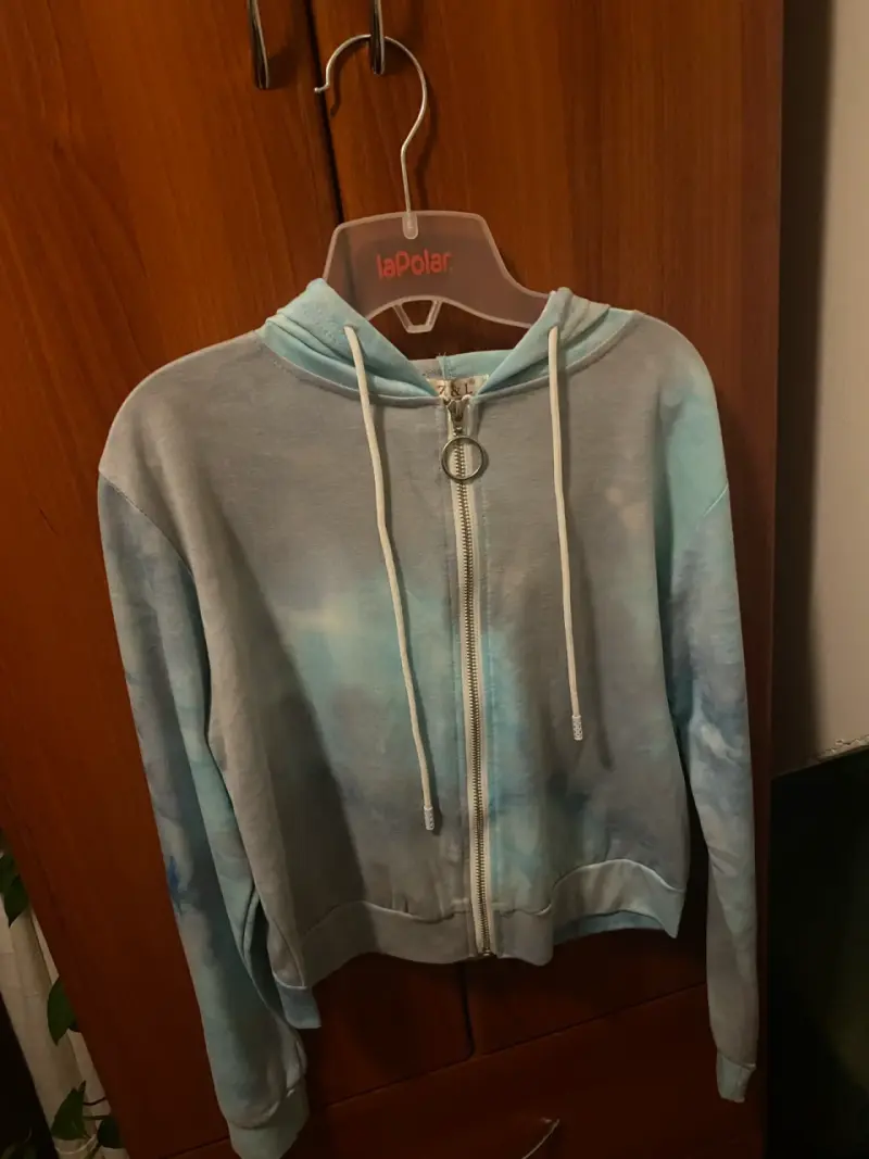 Chaqueta bomber negra de mujer La Polar - 2