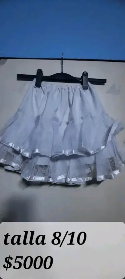 Vestido cueca talla 10 /12 incluye falso - miniatura 5