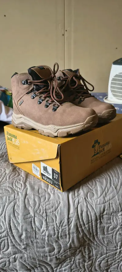 Botin para niños Panama Jack Kids camel - miniatura 1