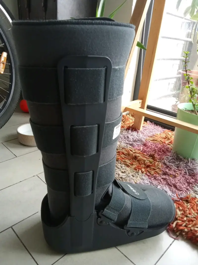 Bota ortopédica Blunding Premium negra L - 3
