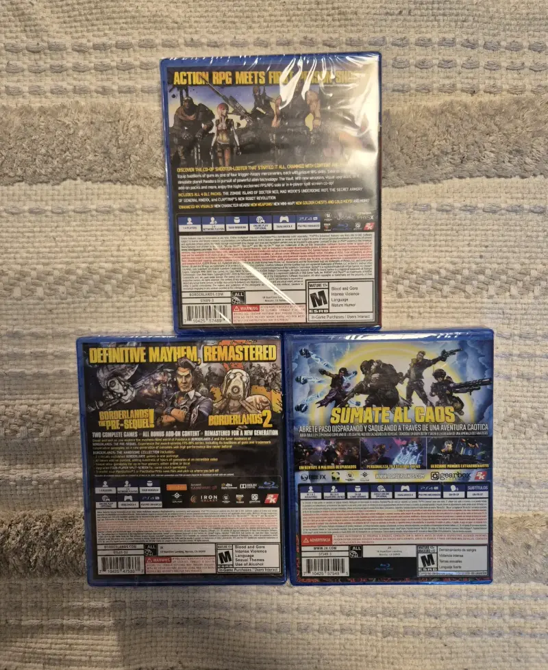 Colección Borderlands para PS4 - 2