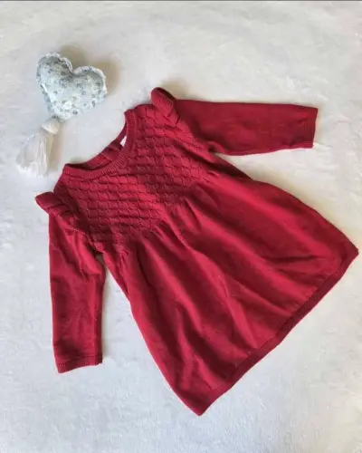 Chaleco rojo de bebé - miniatura 1
