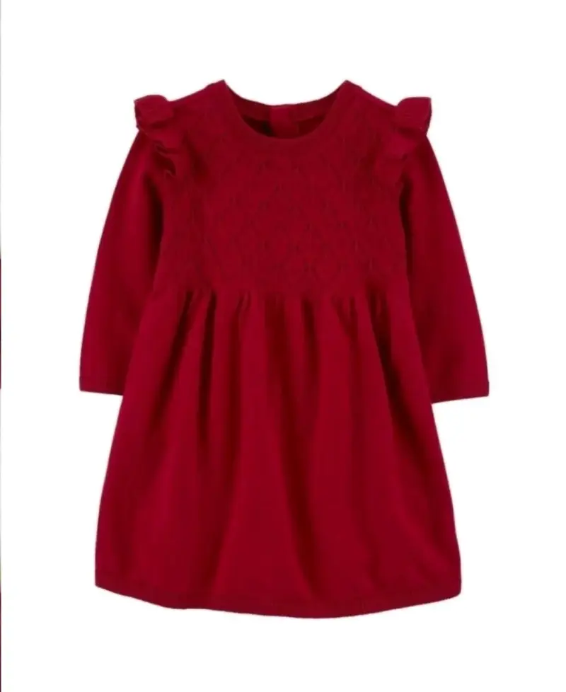 Chaleco rojo de bebé - 5