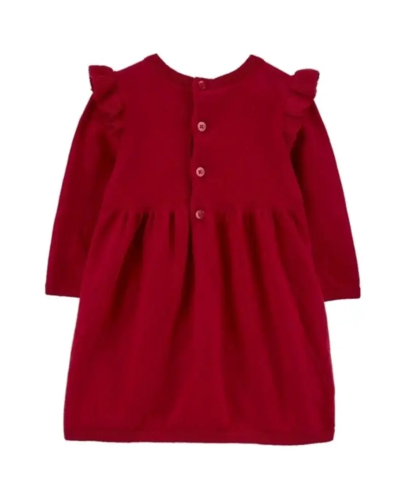 Chaleco rojo de bebé - 6