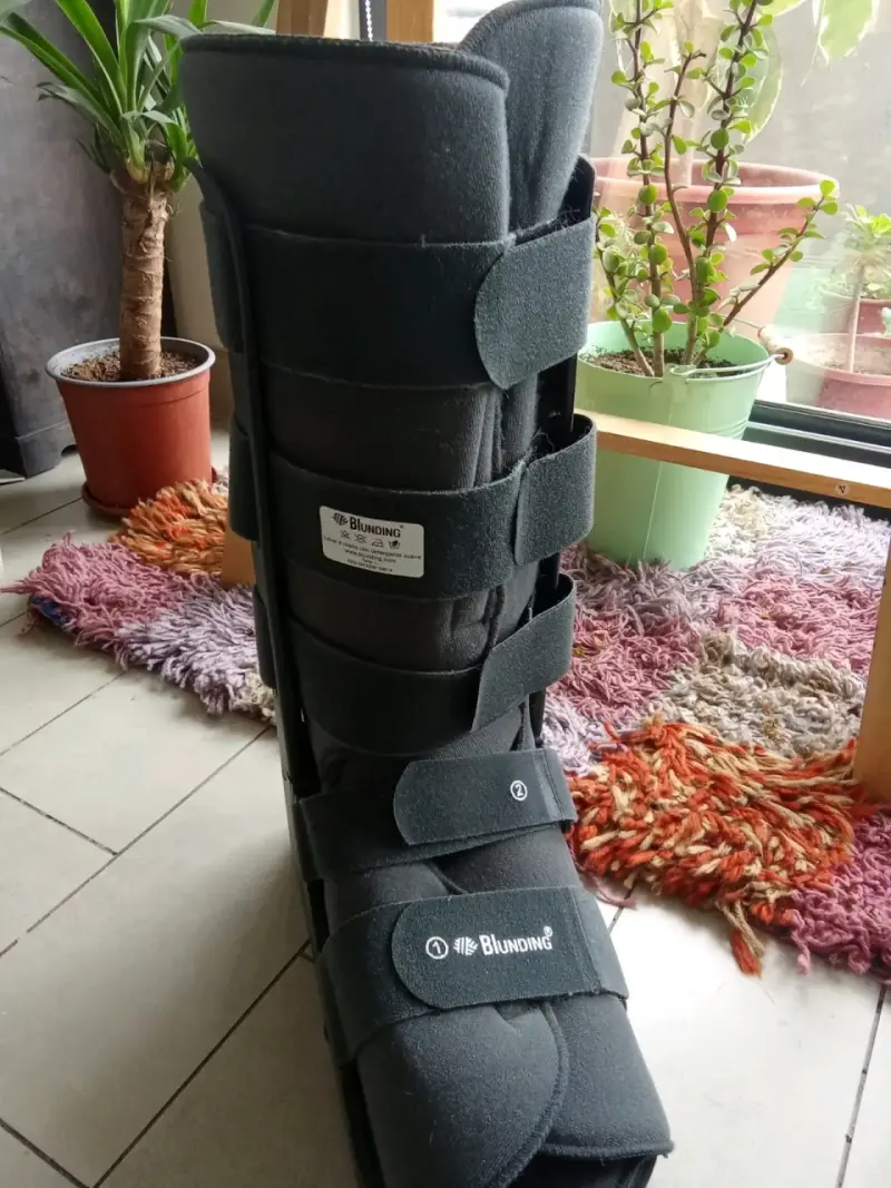 Bota ortopédica Blunding Premium negra L - 2