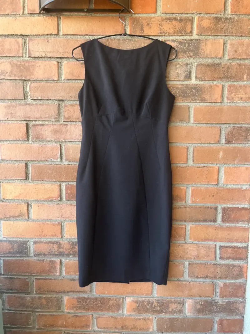Vestido negro elegante Zara Basic S - 1