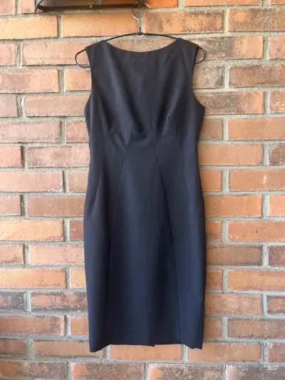 Vestido negro elegante Zara Basic S - miniatura 2