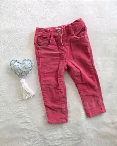 Pantalon rosado Opaline - miniatura 1