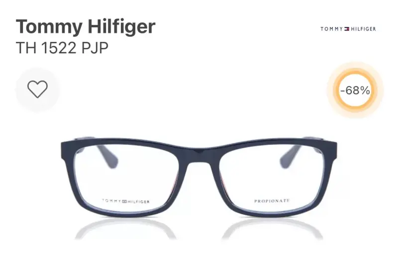 Gafas de Lectura Tommy Hilfiger Azul Modelo TH 1522 PJP - 4