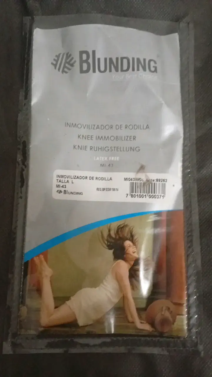 Inmovilizador de Rodilla Blunding Talla L - 2