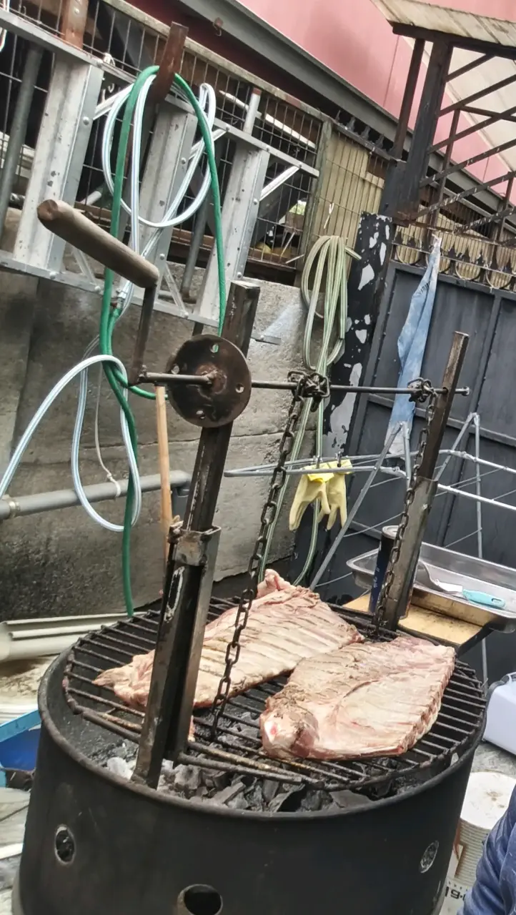 Parrilla y Horno de Tambor 2 en 1 con Ladrillo - 6