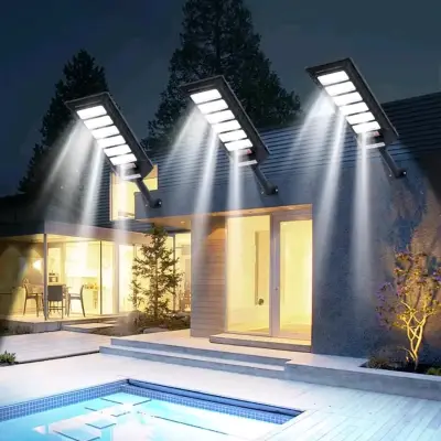 ☀️ Lámpara Solar LED 500W – Alumbrado Exterior - miniatura 2