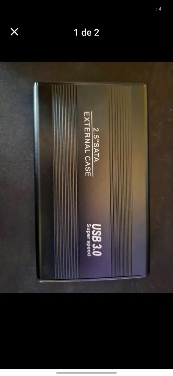 Disco duro externo 700 GB - 1