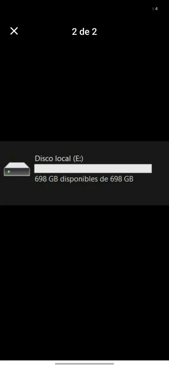 Disco duro externo 700 GB - 2