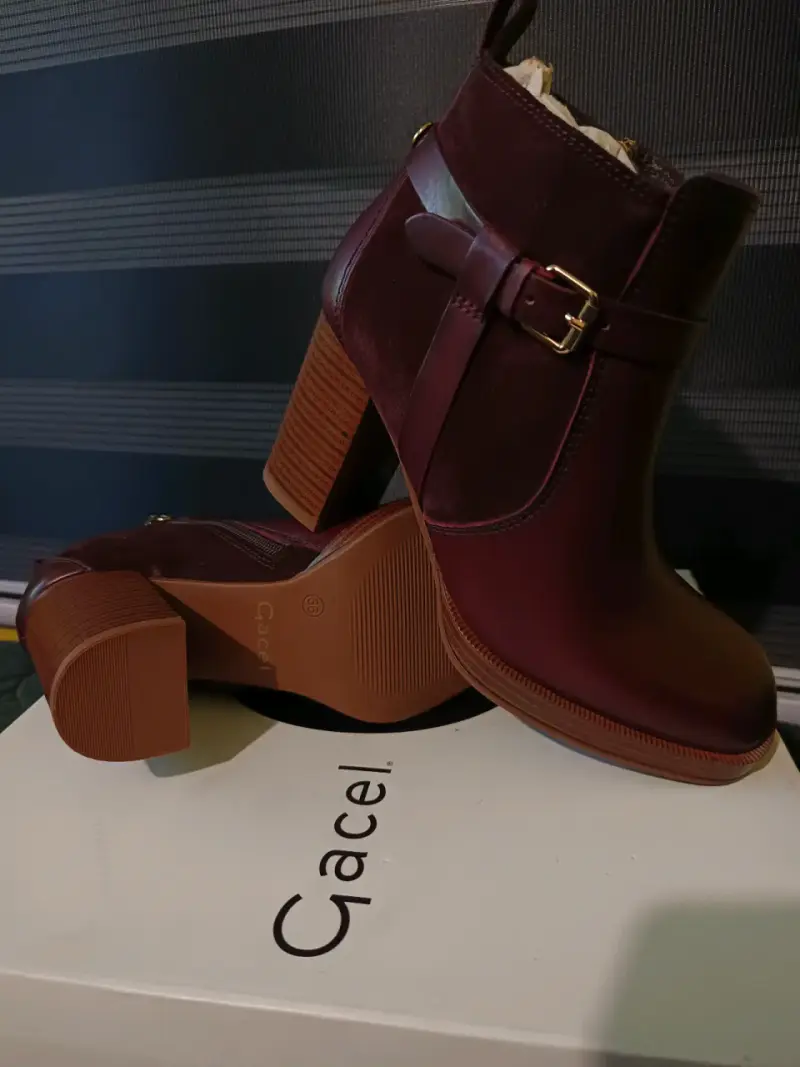 Botines burdeos Gacel talla 36 nuevos - 2