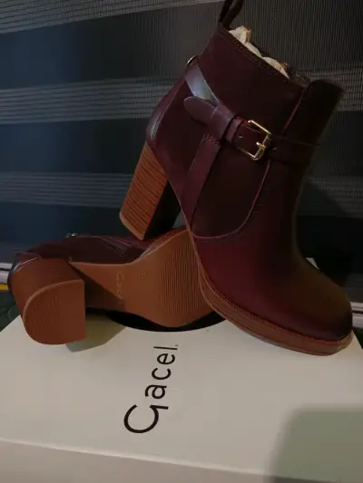 Botines burdeos Gacel talla 36 nuevos - miniatura 2