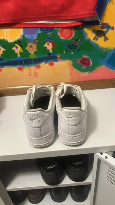 Zapatillas deportivas blancas Nike Air Force 1 - miniatura 3