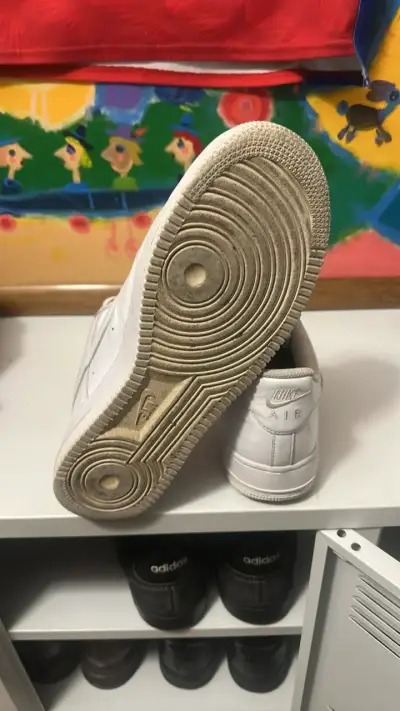 Zapatillas deportivas blancas Nike Air Force 1 - miniatura 4