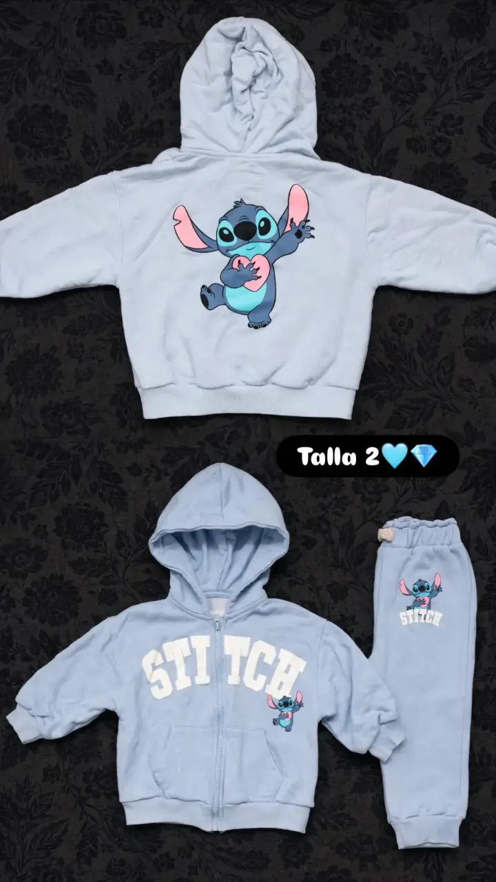 Conjunto Stitch Zara