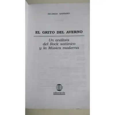 Libro 'El Grito del Averno' de Ricardo Sansano - miniatura 2