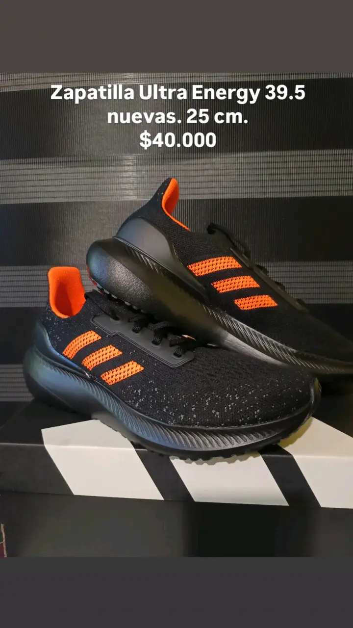 Zapatillas Ultra Energy negras y naranjas nuevas - 1