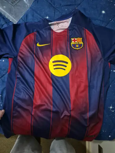 Camiseta Barcelona y Boca Jrs - miniatura 1