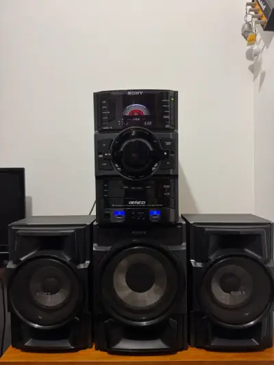 Mini componente Sony mhc - gtr33 - miniatura 2