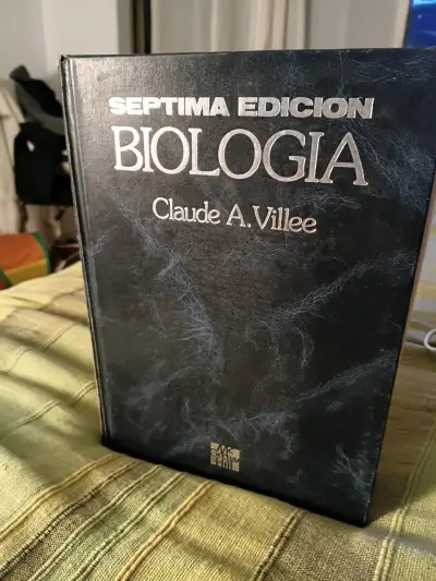 Libro Biología Séptima Edición Claude A. Villee - miniatura 1