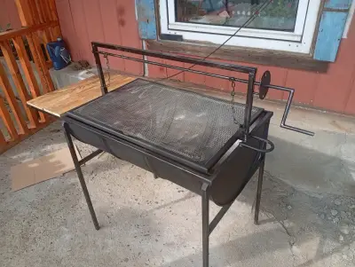 Parrilla de tambor con mesa lateral - miniatura 5