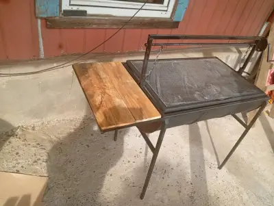 Parrilla de tambor con mesa lateral - miniatura 6