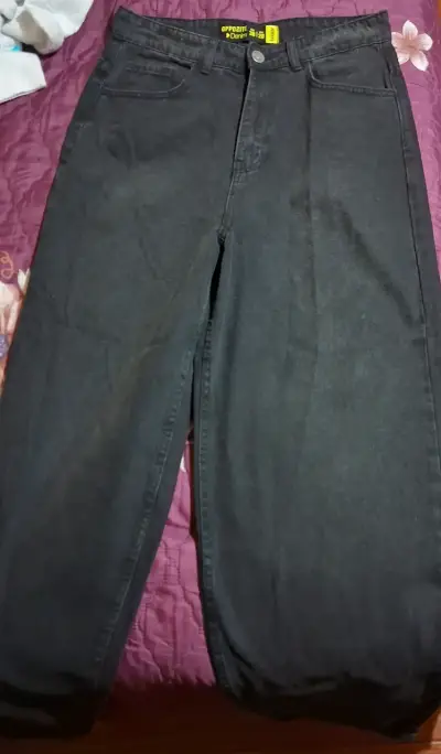 Jeans negros Opposite Denim talla 28 - miniatura 1