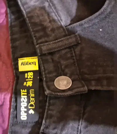 Jeans negros Opposite Denim talla 28 - miniatura 3