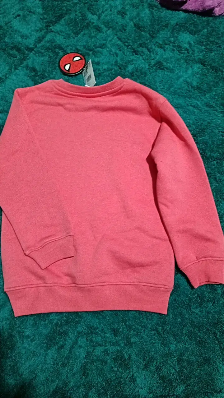 Polerón infantil  talla 5 a 6Spiderman Marvel rojo - 3