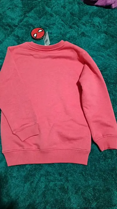 Polerón infantil  talla 5 a 6Spiderman Marvel rojo - miniatura 3
