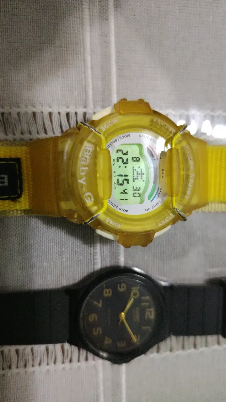 Reloj Casio Baby-BG310 amarillo digital - 3