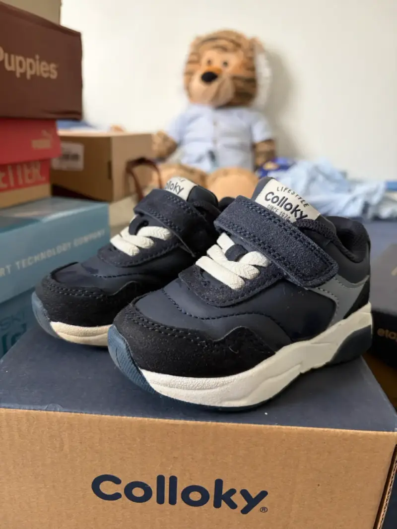 Zapatillas Colloky para niños azul talla 21 - 2