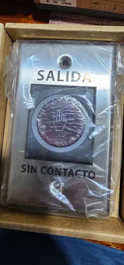Botón de Salida Sin Contacto TLEB102 zkteco - miniatura 1