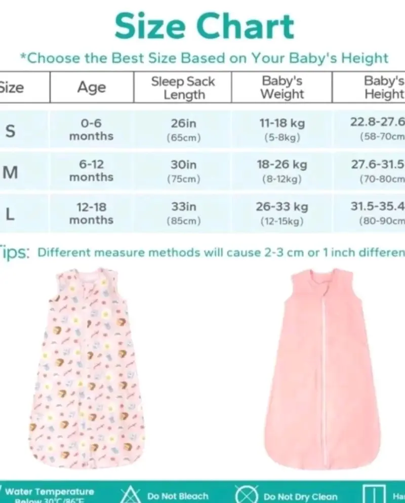 Pack sacos de dormir para bebé - 6