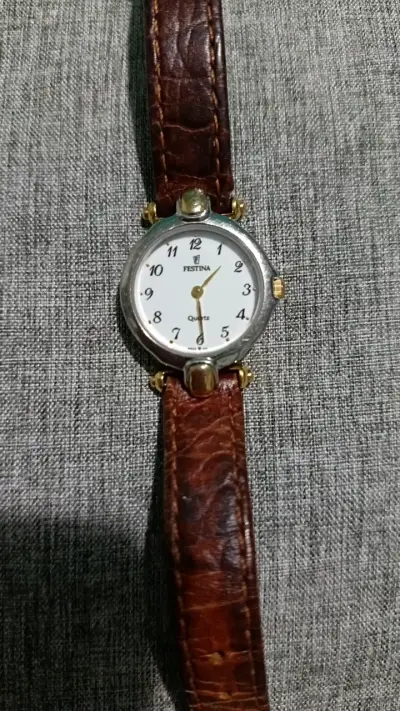 Reloj Festina de cuero marrón para mujer - miniatura 1