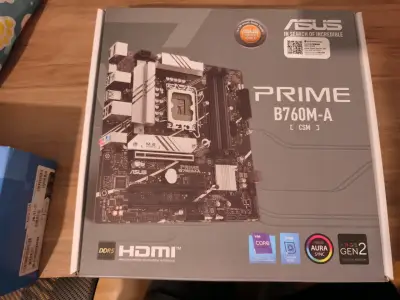 Kit placa proce i5 12400f y asus b760m-a - miniatura 3