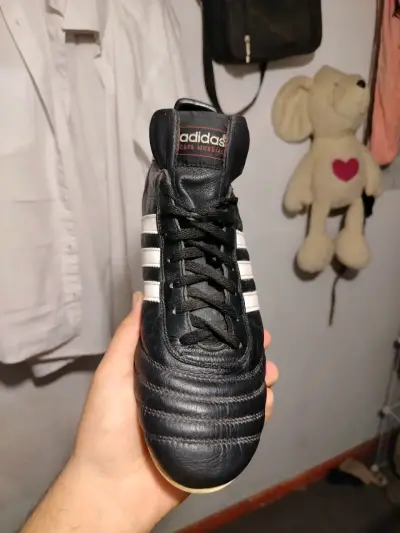 Botines de fútbol Adidas Copa Mundial negros - miniatura 2