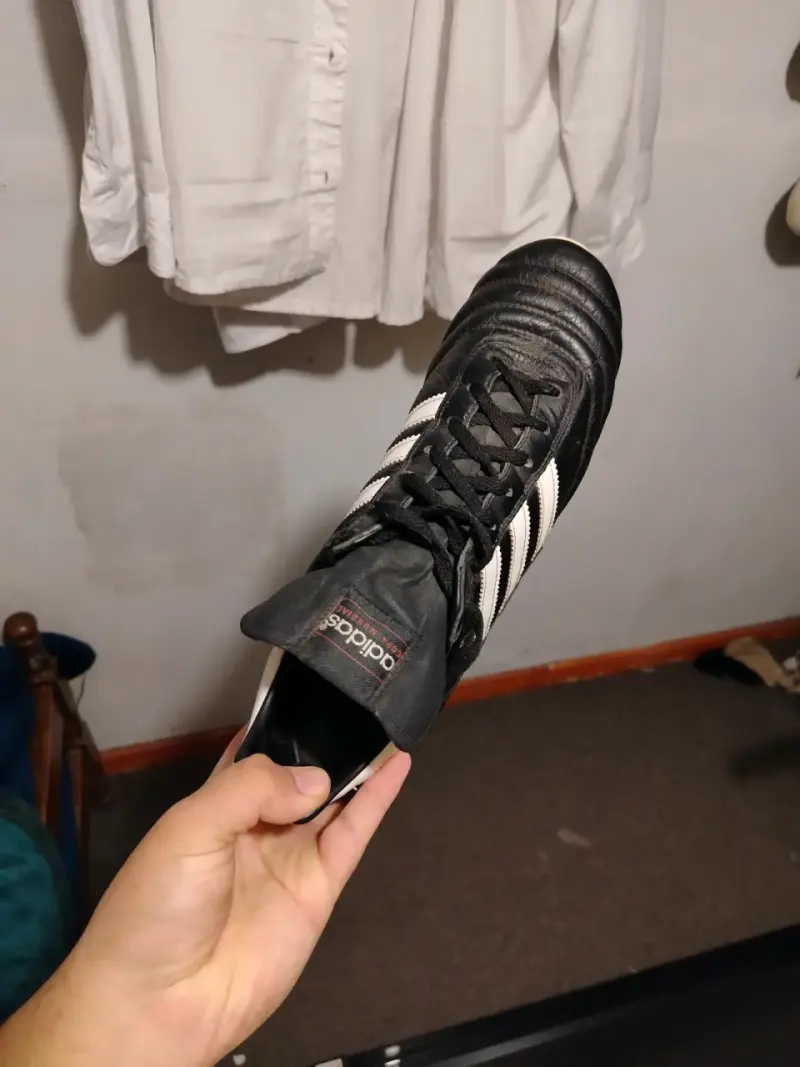 Botines de fútbol Adidas Copa Mundial negros - 5