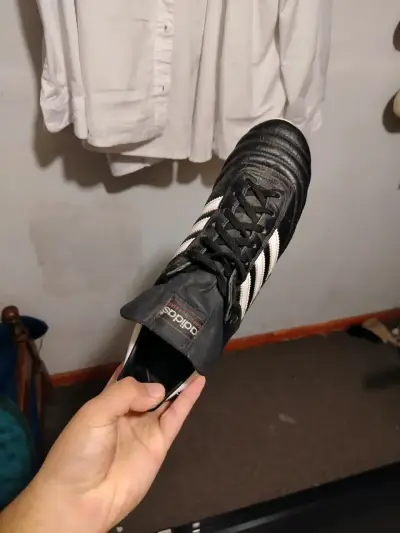 Botines de fútbol Adidas Copa Mundial negros - miniatura 5