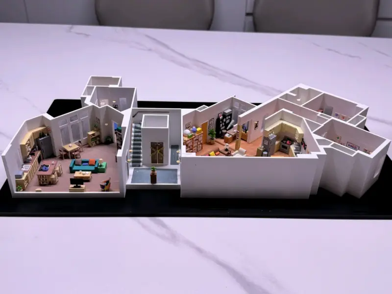 Maqueta de apartamento The Big Bang Theory para co - 2