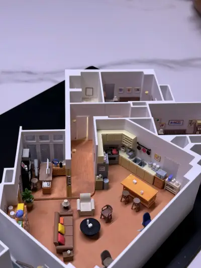 Maqueta de apartamento The Big Bang Theory para co - miniatura 3