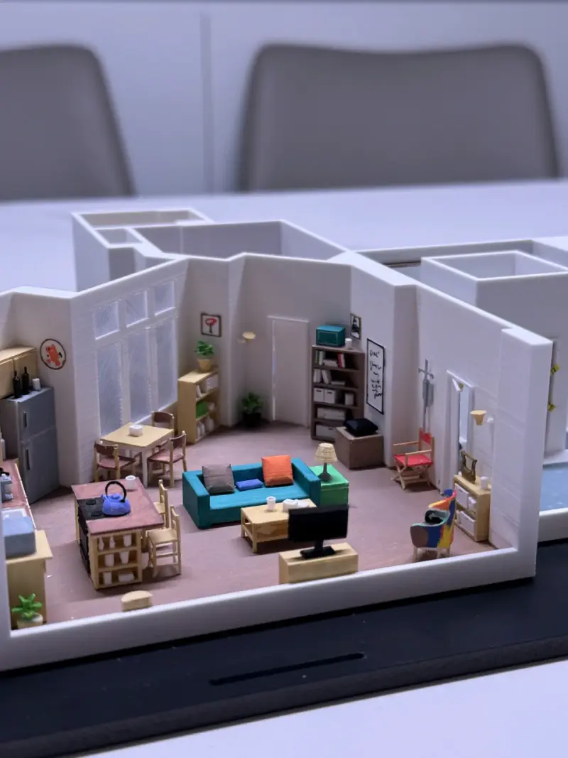 Maqueta de apartamento The Big Bang Theory para co - 4