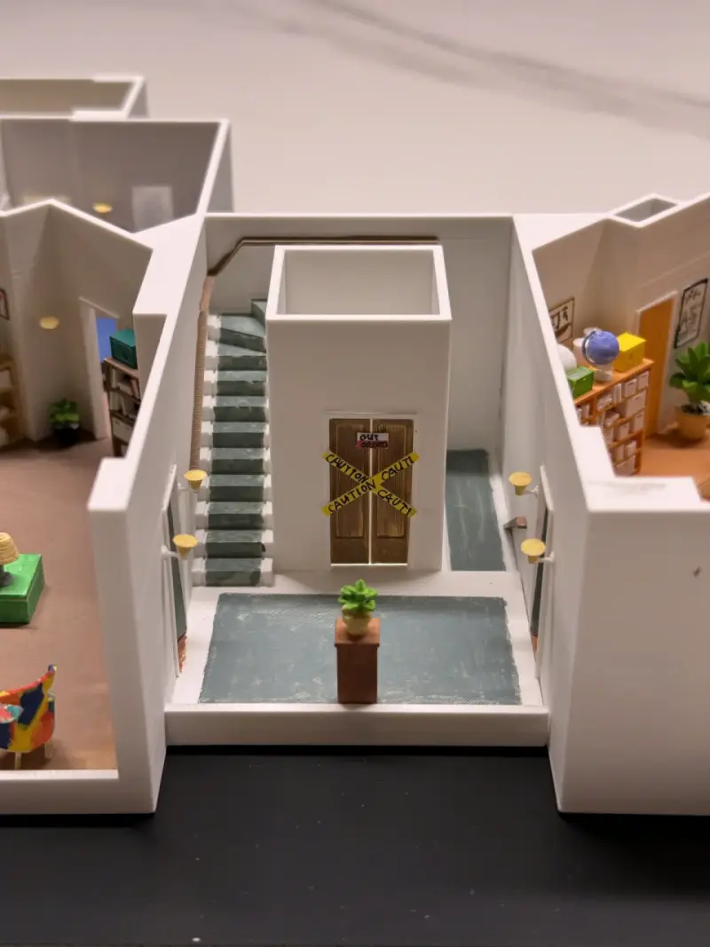 Maqueta de apartamento The Big Bang Theory para co - 5
