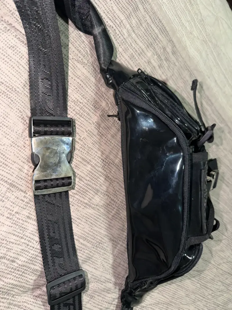 BLACK WAIST-BAG - 2
